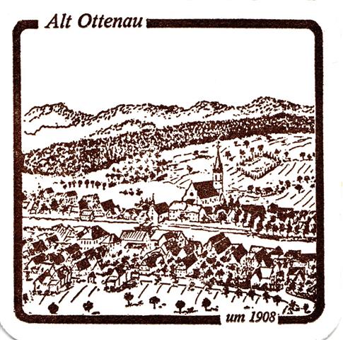 gaggenau ra-bw stadt gaggenau 3a (quad185-alt ottenau-um 1908-braun)